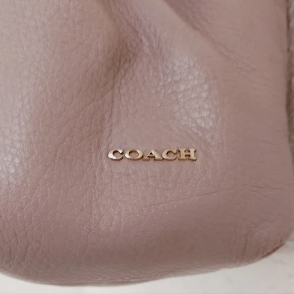 COACH Madison Phoebe Pebbled Leather Shoulder Bag - Picture 6 of 13